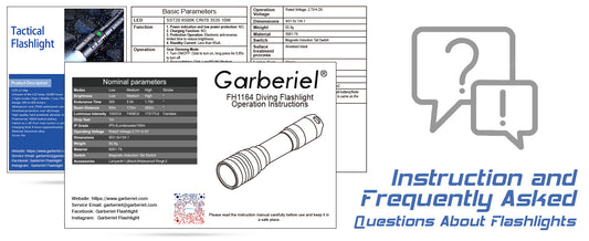 Flashlight Instruction and Frequently Asked Questions