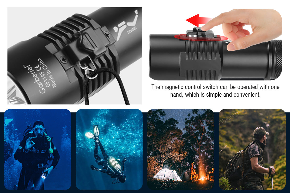 XHP70 1500LM Dive Light 1195