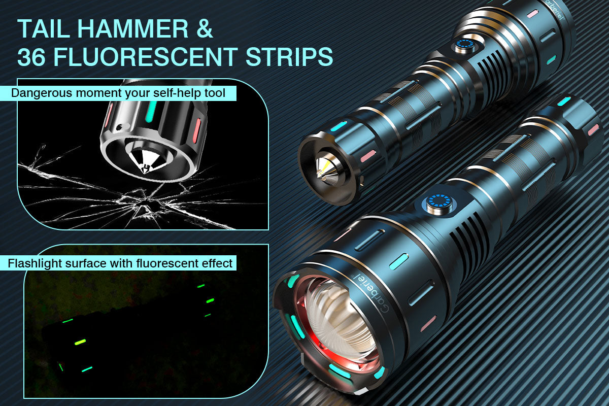 Garberiel 30W LED 5000 Lumens Fluorescent Flashlight