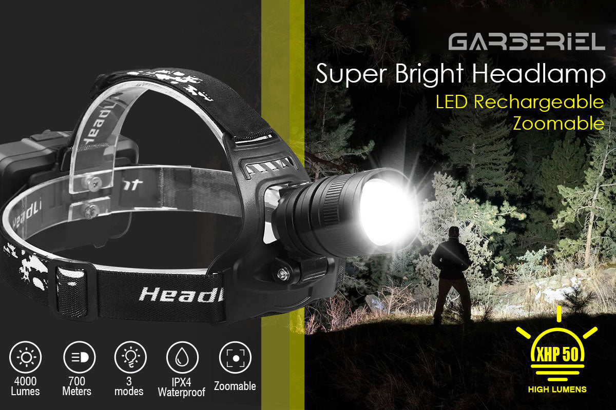XHP50 LED Headlamp
