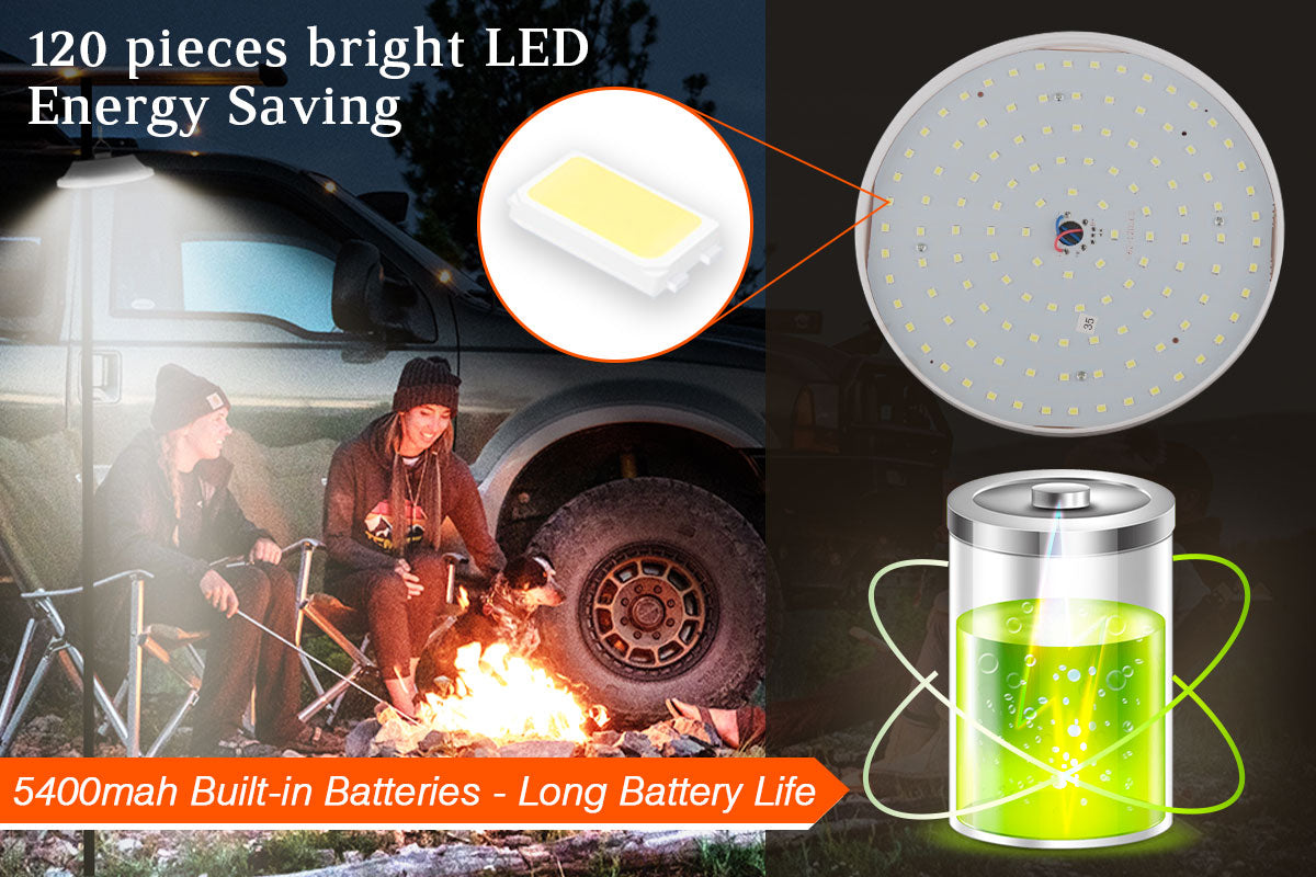 IPX7 Waterproof Camping Light