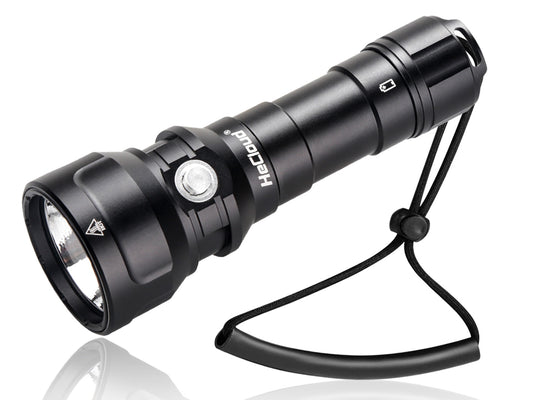 2000 Lumen Diving Flashlight Underwater 150 Meters (492 ft)