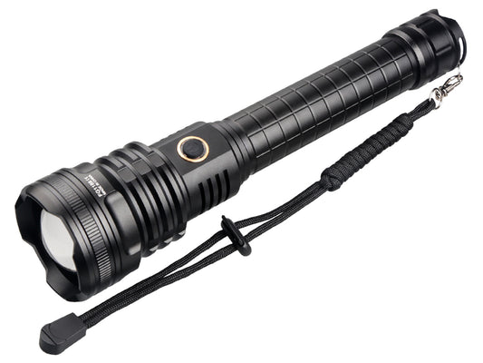 Garberiel XHP90 8000 High Lumens Zoomable Flashlight