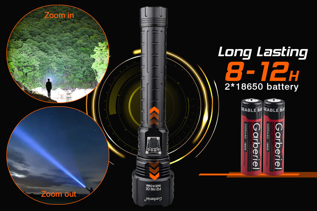 XHP90 6000 High Lumens Flashlight 1192