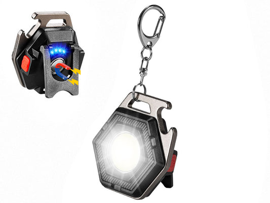 Mini COB 1000LM Keychain Work Light Rechargeable