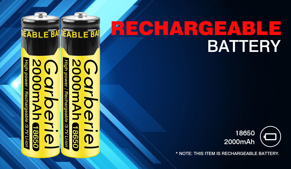 4 PC 18650 Li-ion Battery with 4-Slots Battery Charger