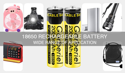 4 PC 18650 Li-ion Battery with 4-Slots Battery Charger