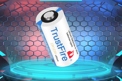 10pcs TrustFire 3V CR123A Disposable Batteries